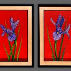 Iris Dyptych